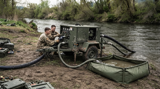 One Military Unit Can Turn River Water Into Up to 3,000 Gallons of Drinking Water an Hour